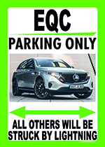 EQC PARKING ONLY